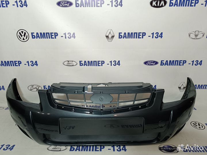 Бампер LADA priora 2 в цвет кузова Жимолость-627