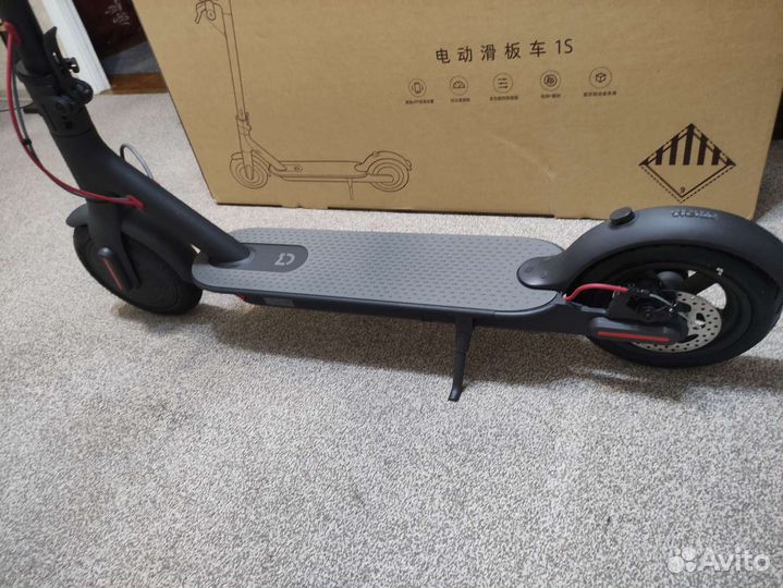 Электросамокат xiaomi mi electric scooter 1s