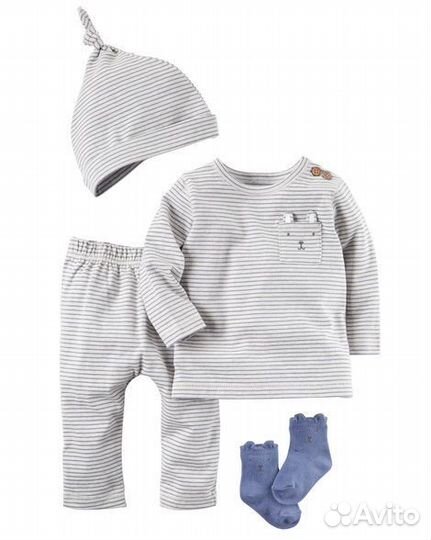 Новые Слипы комплекты Carters для мальчика