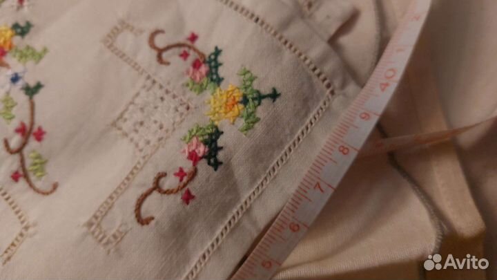 Винтажные салфетки вышивка
