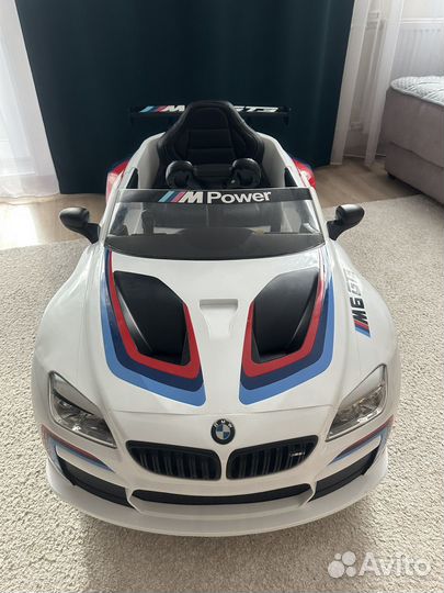 Детский электромобиль BMW M6 GT3