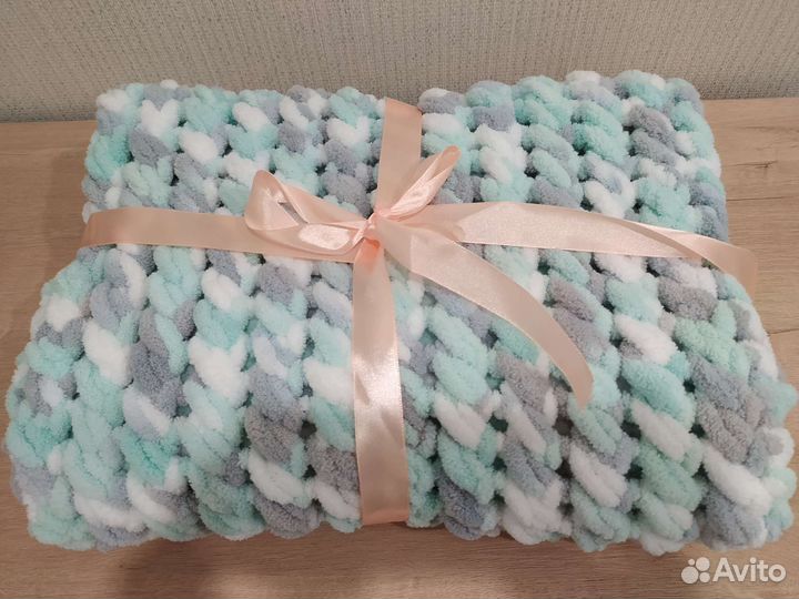 Детский плед ручной работы