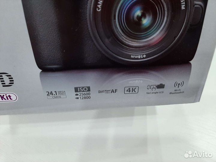 Зеркальный фотоаппарат canon eos 250d