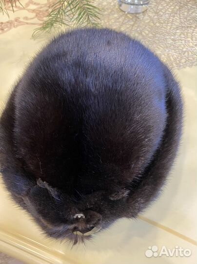 Шапка норковая женская