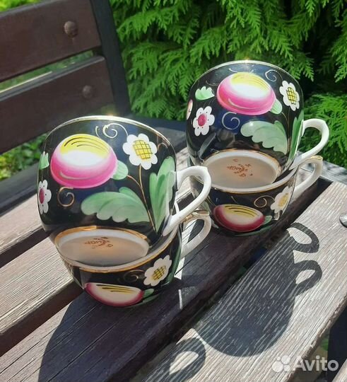 Чашки Вербилки 50-е годы СССР