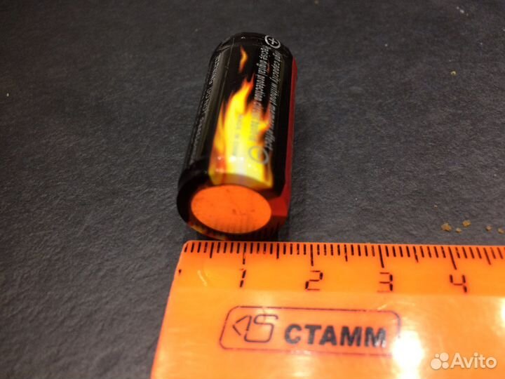 Аккумулятор li-ion 3.7v 16x34mm