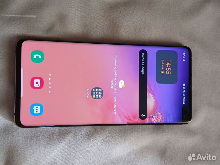 Samsung Galaxy S10+, 8/128 ГБ