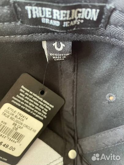 Оригинальная бейсболка True Religion