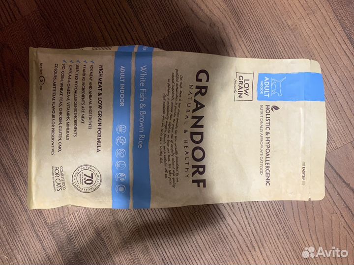 Сухой корм для кошек Grandorf 2 кг