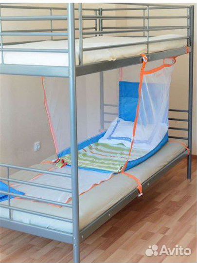 Manuni Манеж для поезда и 2-ярусной кровати