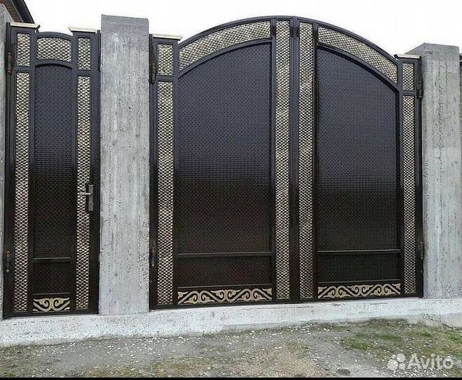 Кованые ворота и калитки