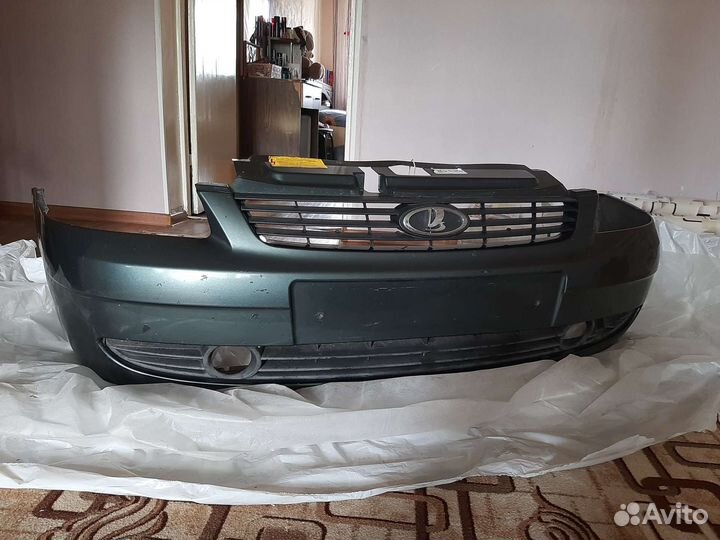 Бампер передний priora 1 цвет: сочи 360