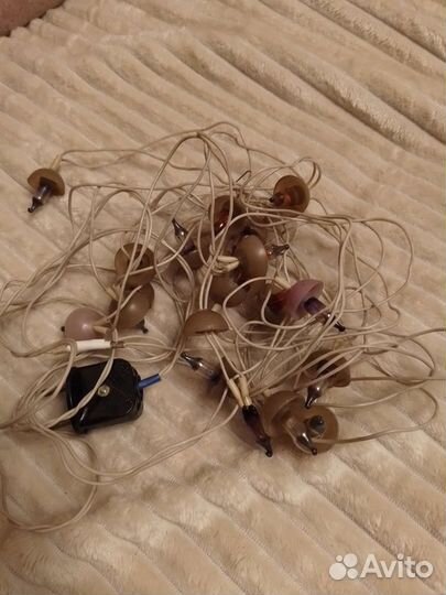 Елочная гирлянда СССР ретрогирлянда