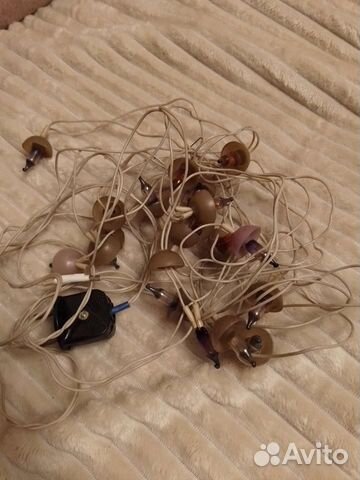 Елочная гирлянда СССР ретрогирлянда