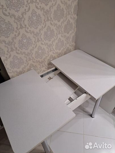 Стол обеденный круглый раздвижной бу