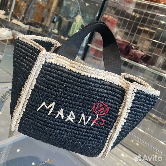 Сумка пляжная marni в наличии