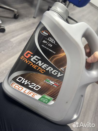 G-energy synthetic eco life 0w-20