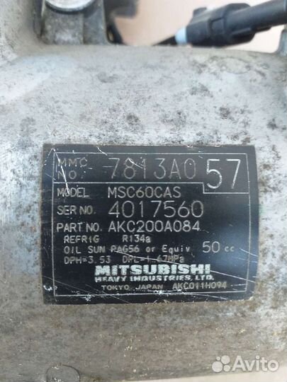 Mitsubishi lancer 10 1.5 L помпы заслонки