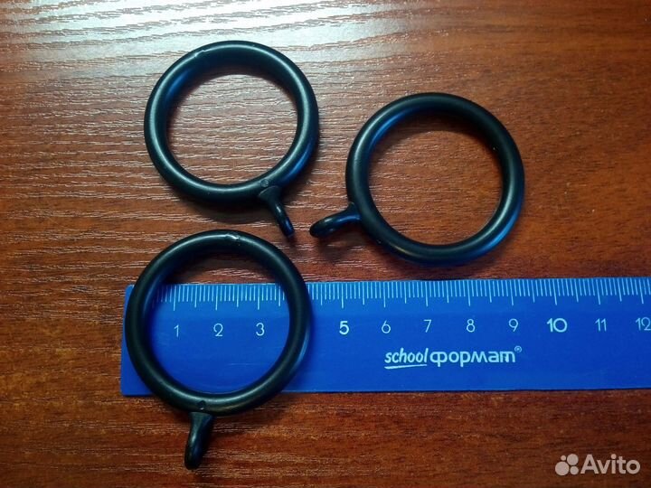 Пластиковые кольца для штор