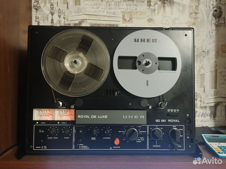 Катушечник Uher SG 561 (4 дорожки/2 дорожки)