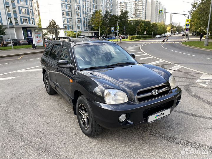 Hyundai Santa Fe 2.7 AT, 2007, 217 400 км