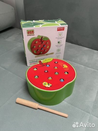 Игровой набор поймай червячка