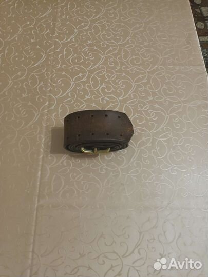 Ремень поясной кожаный 3размер СССР