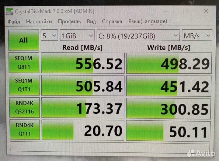 256GB KingFast SSD диск, жесткий твердотельный