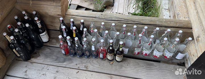 Бутылки бугельные 0,5, 0,7 и 1 литр