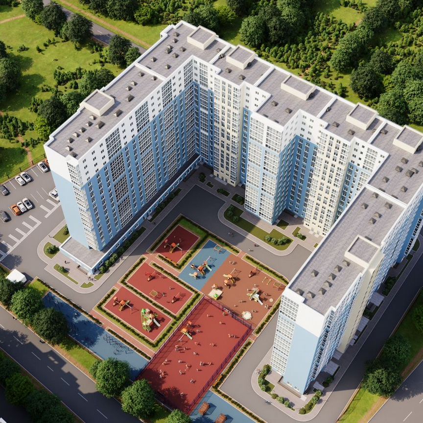 Квартира-студия, 26,4 м², 6/19 эт.