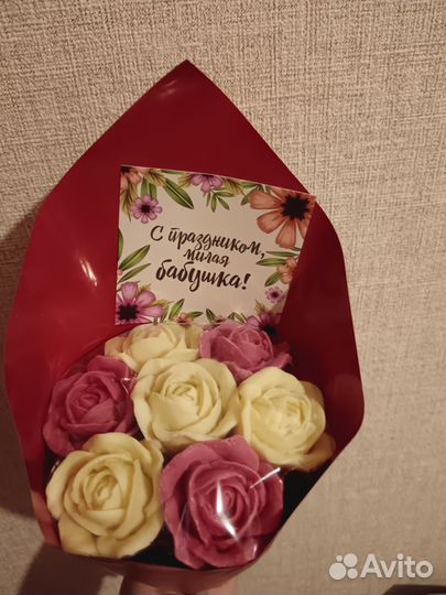 Шоколадные цветы, букеты
