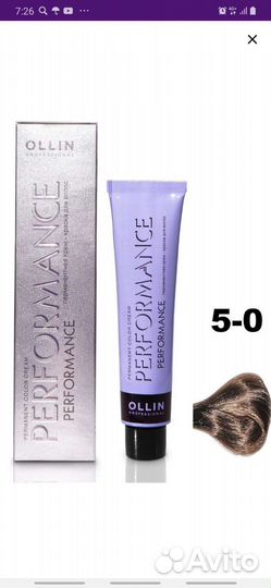 Краска для волос ollin