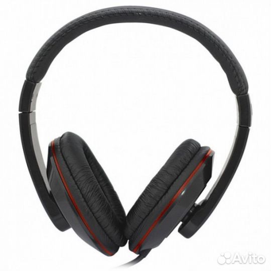 Полноразмерные наушники, черные RH-525 ritmix