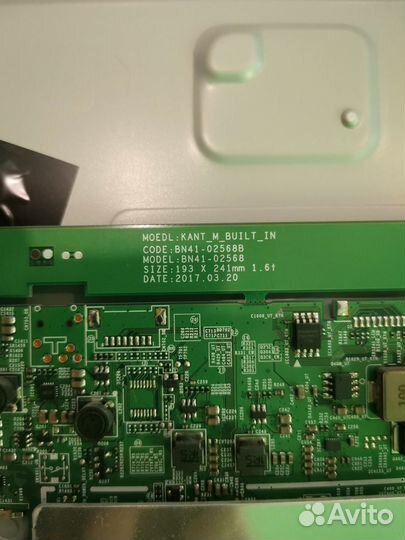 Телевизор Samsung UE40MU6100U по запчастям