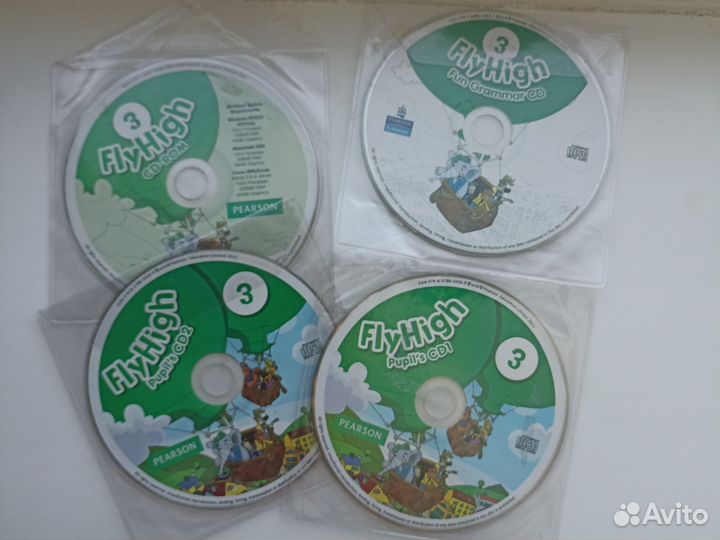 Диски к учебнику английского языка FlyHigh 3 класс