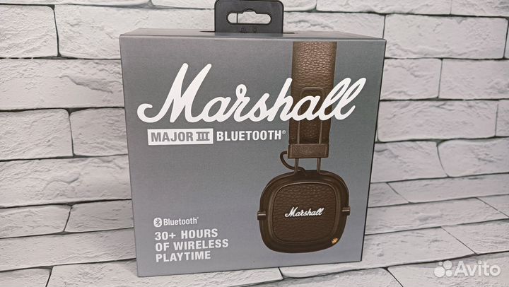 Наушники marshall major 3 (brown)
