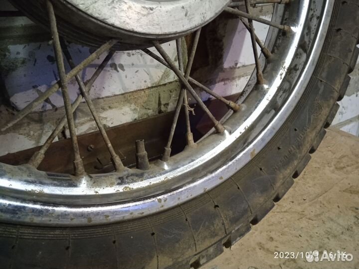 Колеса на мотоцикл иж r18 хром