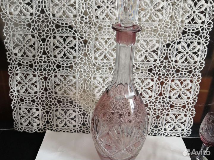 Графин с рюмками СССР