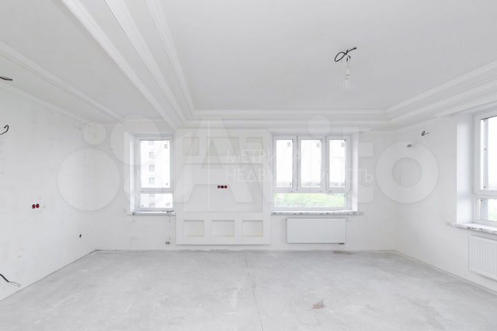 3-к. квартира, 97,4 м², 8/16 эт.