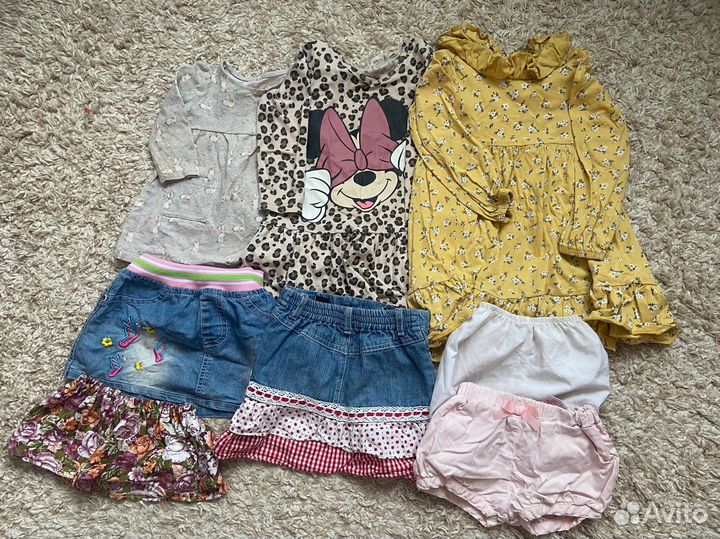 Вещи пакетом на девочку