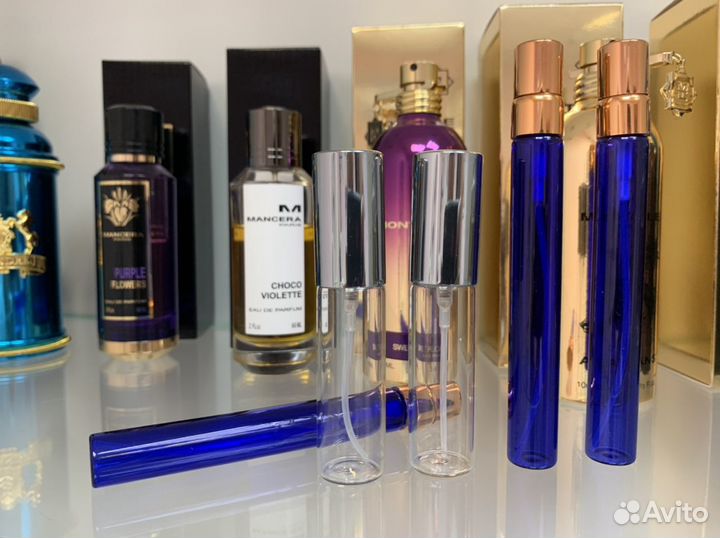 Нишевая парфюмерия, распив, отливанты