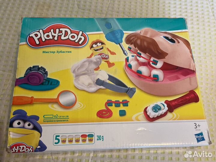 Play Doh мистер зубастик