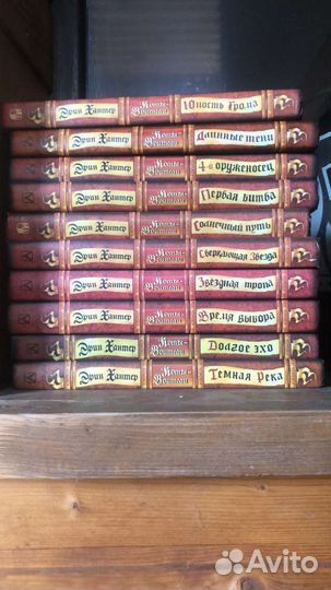 Книги коты воители