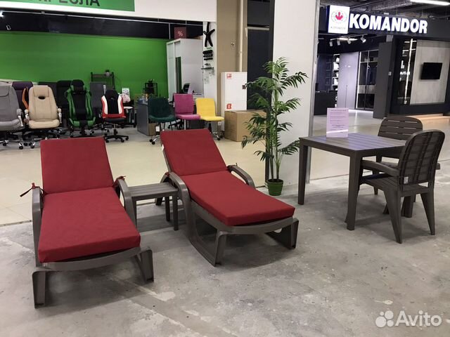 Шезлонг для дачи