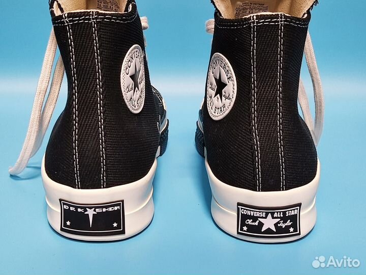 Кеды converse X rick owens drkshdw