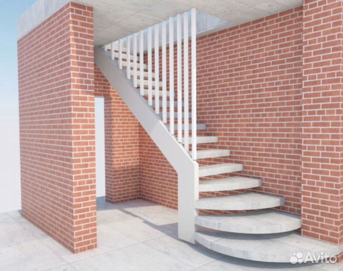 Бетонная лестница