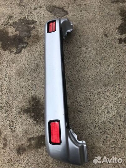 Бампер задний Mitsubishi Pajero Sport K96W 6G72