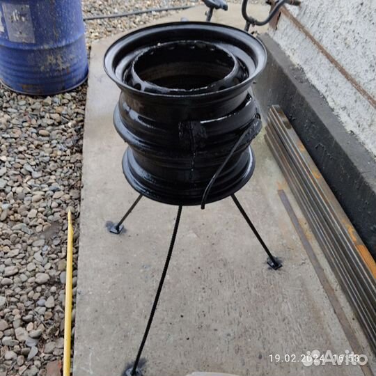 Печка для казана