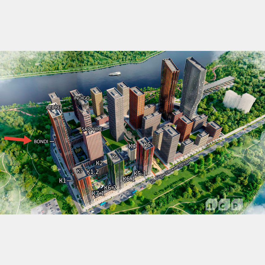 1-к. квартира, 36,9 м², 3/14 эт.