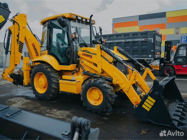 Экскаватор-погрузчик Zauberg EF 3W, 2023